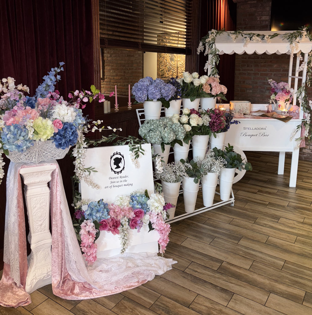 Flower Bar- Display Cart Rental - Bloom Bar- We Deliver and Set Up ...