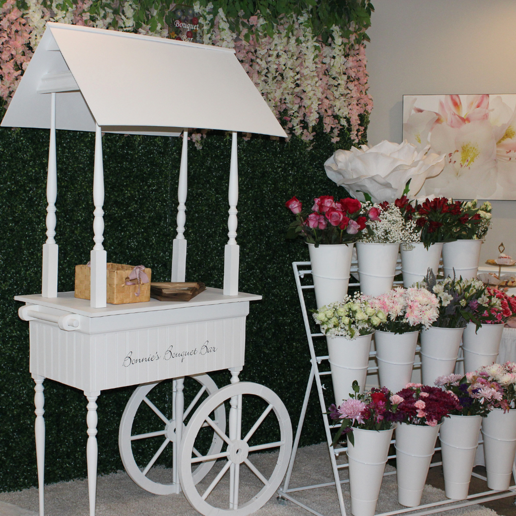 Display Stand Rental Flower Bar- Display Cart Rental - Bloom Bar- We Deliver and Set Up ...
